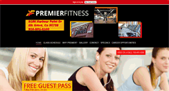 Desktop Screenshot of premierfit4u.com